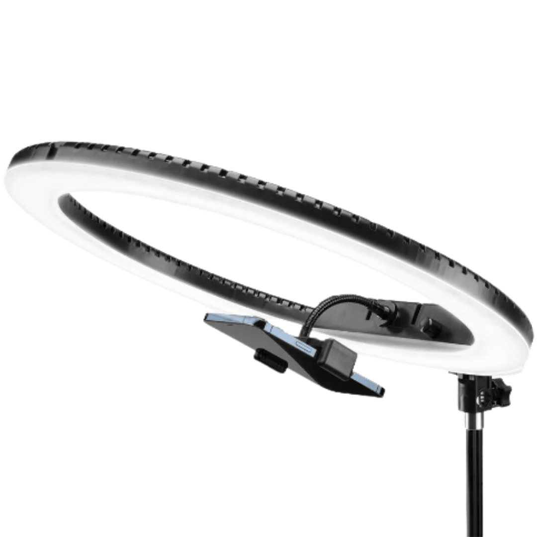 18" LED Ring Light Kit with Tripod Stand – Dimmable 3200K–5600K Ring Light - Best Deal Office, TV, & Apple StoreLas_Vegas