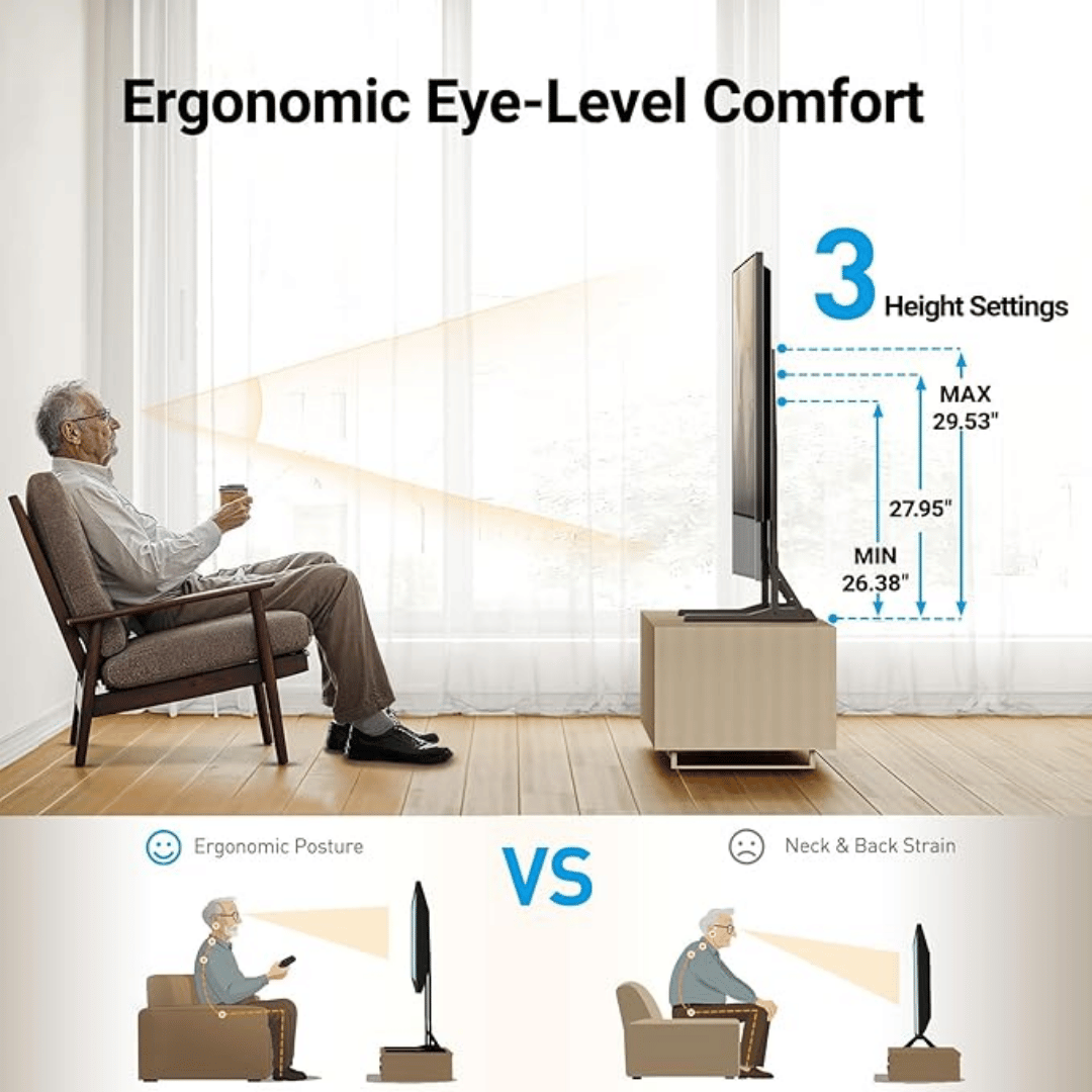 Universal Replacement Table Top TV Stand Legs - Replacement TV Legs for TVs up to 70" - Best Deal Office Furniture & Apple StoreLas_Vegas