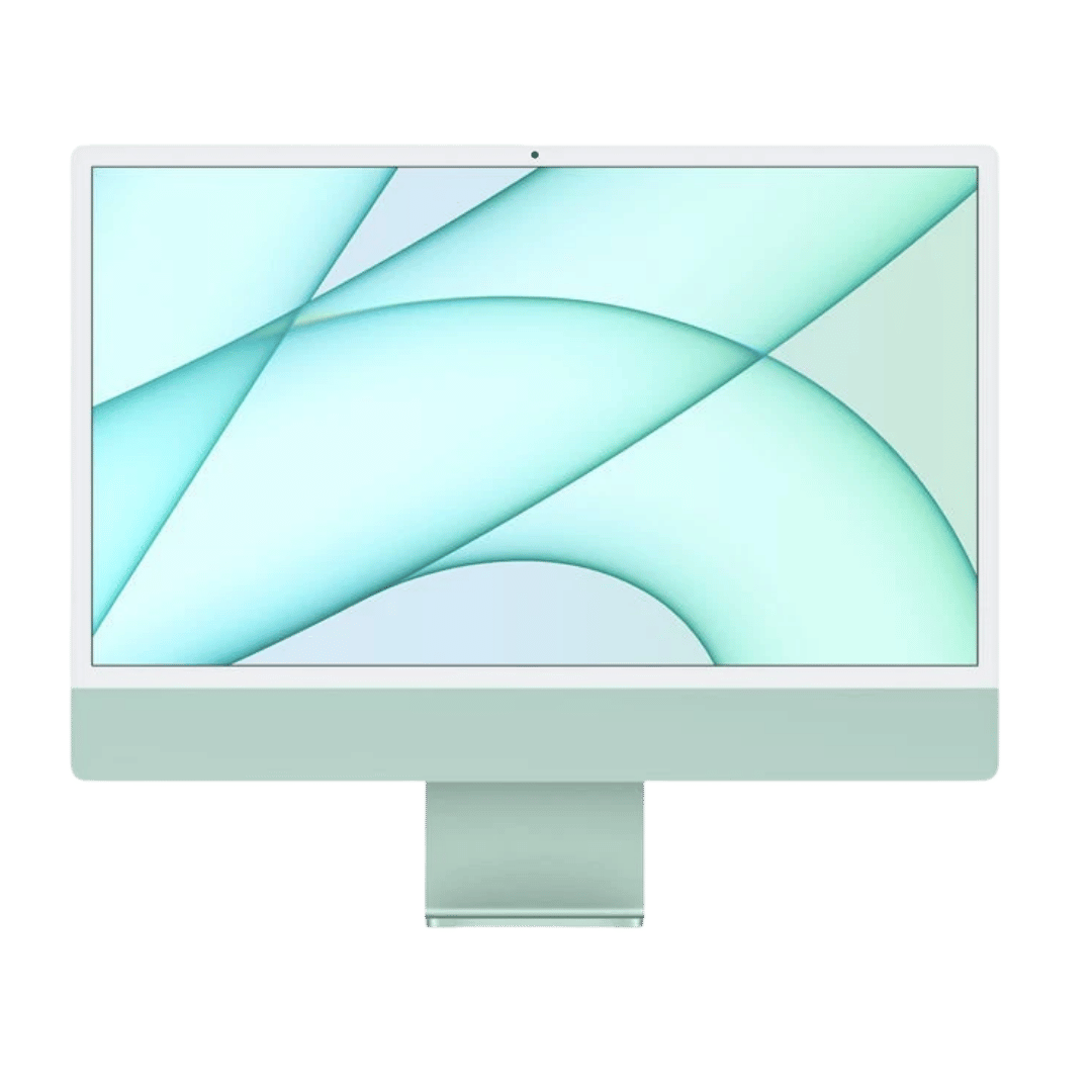 iMac 5K Retina 24 inch -Apple M1 8-core and 8-core GPU - 8GB RAM - 512GB SSD (2021) - Green
