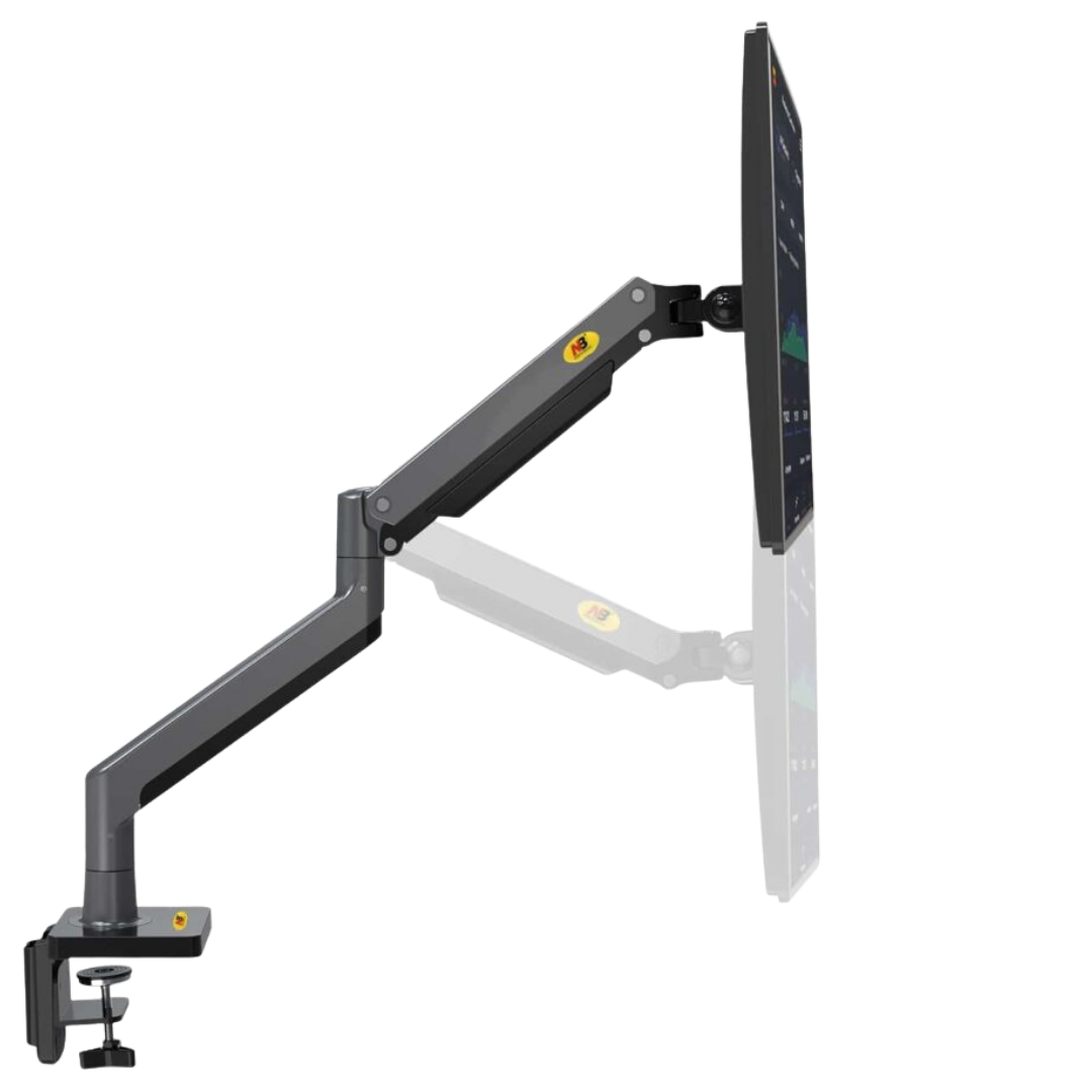 NB Heavy Duty Gas Strut Monitor Desk Mount for Monitors 22-inch to 40-inch (G40)