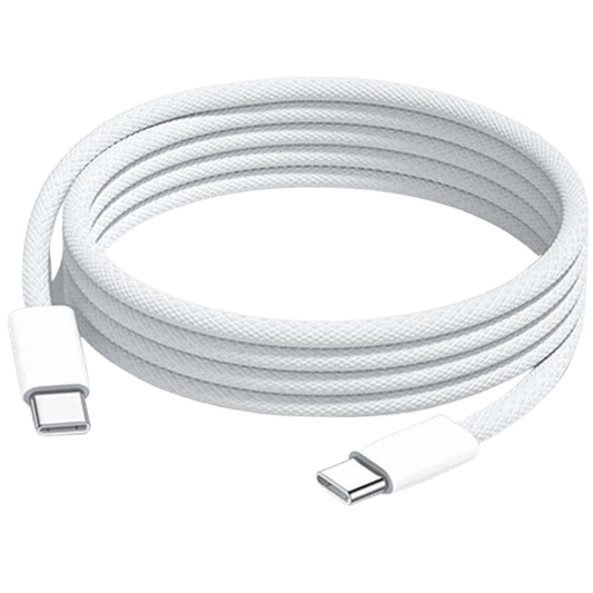 240W USB - C to USB - C Cable Fast Charging Braided Cable (2m) - Best Deal Office, TV, & Apple StoreLas_Vegas