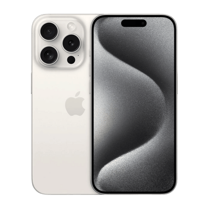 Apple iPhone 15 Pro Max - 1TB - (Unlocked) - White Titanium Excellent