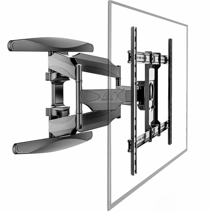 NB Heavy Duty Full Motion TV Wall Mount for TVs 55-inch to 85-inch (P65)