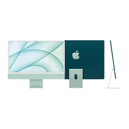 iMac 5K Retina 24 inch -Apple M1 8-core and 8-core GPU - 8GB RAM - 512GB SSD (2021) - Green