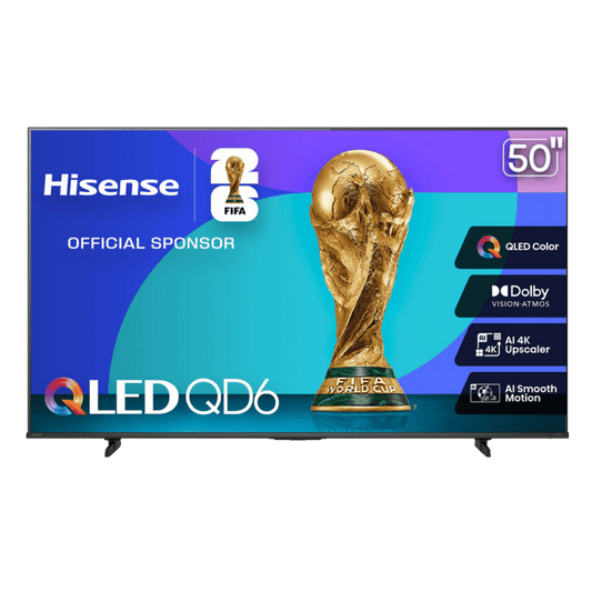 50 inch Hisense QD6 QLED 4K UHD Fire Smart TV with HDR - (50QD65QF) - Best Deal Office, TV, & Apple StoreLas_Vegas