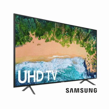 75" Samsung 4K UHD (2160P) LED SMART TV WITH HDR - (UN75NU710D) - Best Deal Office, TV, & Apple StoreLas_Vegas