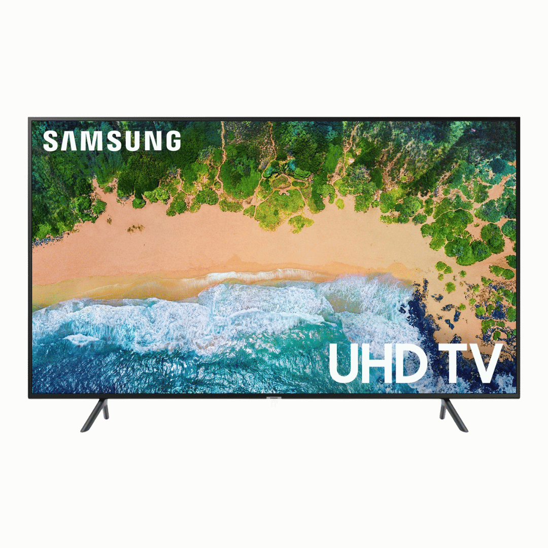 75" Samsung 4K UHD (2160P) LED SMART TV WITH HDR - (UN75NU710D) - Best Deal Office, TV, & Apple StoreLas_Vegas