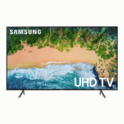 75" Samsung 4K UHD (2160P) LED SMART TV WITH HDR - (UN75NU710D) - Best Deal Office, TV, & Apple StoreLas_Vegas