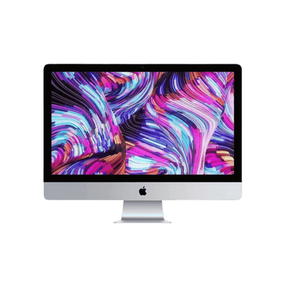 Apple iMac 5K Retina 27" Desktop - 3.0GHz Six-Core i5 - 24GB RAM - 2TB Fusion Drive - AMD Radeon Pro 570X (4GB) - (2019) - Silver