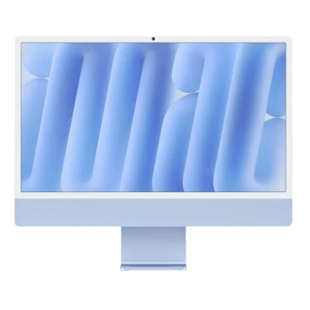 Apple iMac 5K Retina 24 inch -Apple M4 8-core and 8-core GPU - 16GB RAM - 256GB SSD (2024) - Blue - Best Deal Office, TV, & Apple StoreLas_Vegas