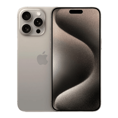 Apple iPhone 15 Pro - 128GB - (Unlocked) - Natural Titanium - Best Deal Office, TV, & Apple StoreLas_Vegas