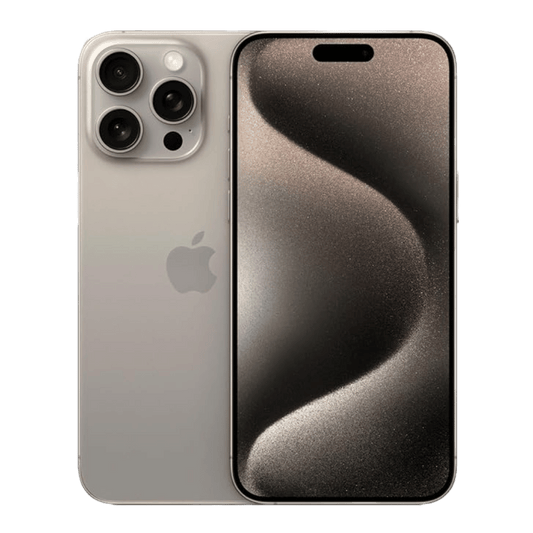 Apple iPhone 15 Pro - 128GB - (Unlocked) - Natural Titanium - Best Deal Office, TV, & Apple StoreLas_Vegas