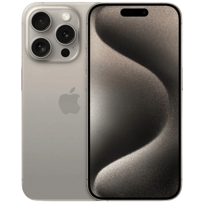 Apple iPhone 15 Pro Max - 256GB - (Unlocked) - Natural Titanium - Best Deal Office Furniture & Apple StoreLas_Vegas