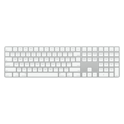 Apple Wireless Bluetooth Magic Keyboard with 10 Key Numeric Keypad - A1843 (MQ052LL/A) - Silver - Best Deal Office Furniture & Apple StoreLas_Vegas