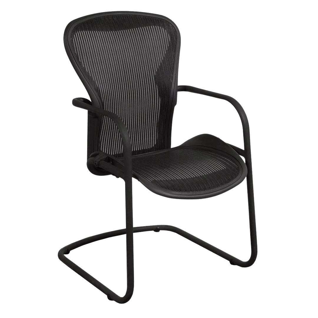 Herman Miller Aeron Mesh Side Office Chair (Black/Graphite) - Best Deal Office Furniture & Apple StoreLas_Vegas