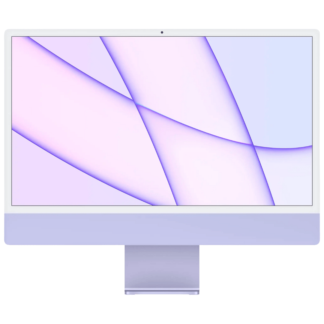 iMac 5K Retina 24 inch - Apple M1 8 - core and 8 - core GPU - 8GB RAM - 256GB SSD (2021) - Purple - Best Deal Vegas Las_Vegas