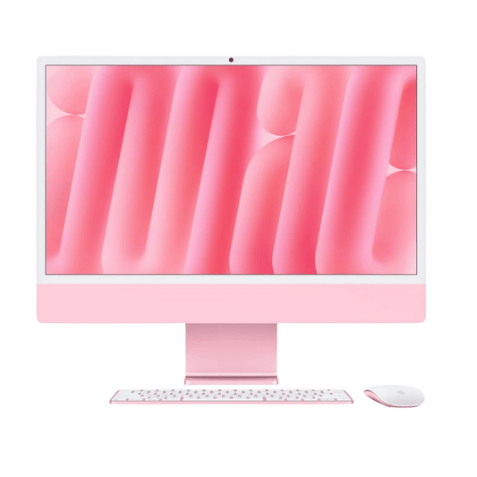 iMac 5K Retina 24 inch -Apple M4 8-core and 8-core GPU - 16GB RAM - 256GB SSD (2024) - Pink - Best Deal Office, TV, & Apple StoreLas_Vegas