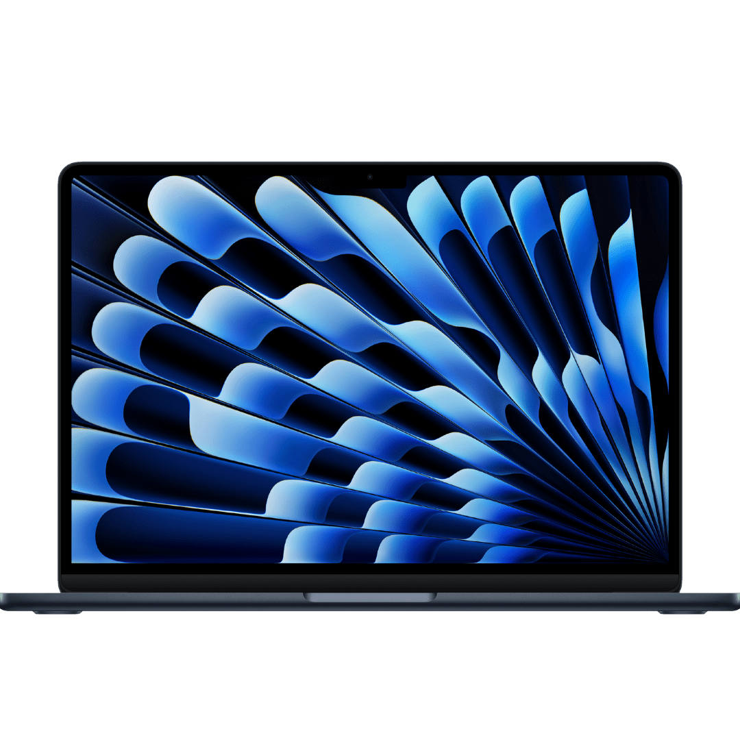 MacBook Air 13.6 - inch Laptop M4 (10 - Core CPU & 8 - Core GPU) Processor 16GB Unified RAM 256GB SSD Midnight (2025) - Best Deal Office, TV, & Apple StoreLas_Vegas