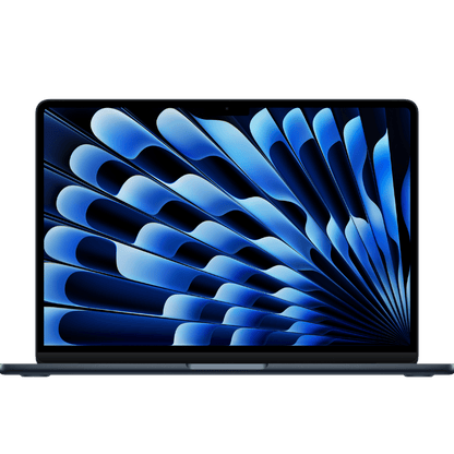 MacBook Air 13.6 - inch Laptop M4 (10 - Core CPU & 8 - Core GPU) Processor 16GB Unified RAM 256GB SSD Midnight (2025) - Best Deal Office, TV, & Apple StoreLas_Vegas