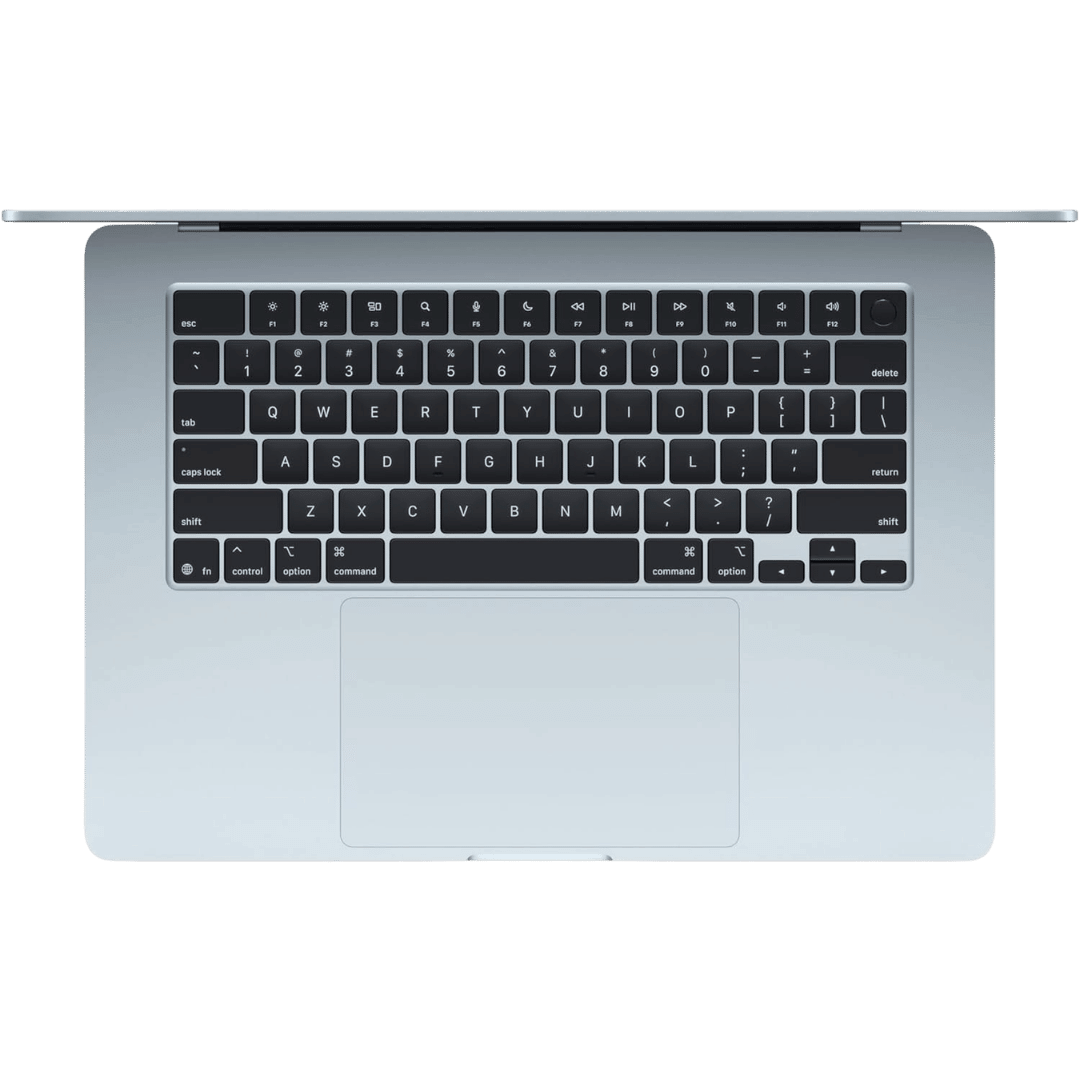 MacBook Air 15 inch Laptop M4 (10 - Core CPU & 8 - Core GPU) Processor 16GB Unified RAM 256GB SSD Sky Blue (2025) - Best Deal Office, TV, & Apple StoreLas_Vegas