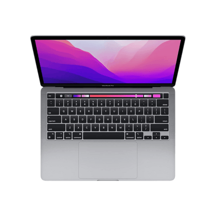 MacBook Pro Retina 13.3 - inch Laptop with Touch Bar - Apple M2 (8 - core and 10 - core GPU) 8GB RAM 256GB SSD 2022 - Space Gray - Best Deal Office, TV, & Apple StoreLas_Vegas
