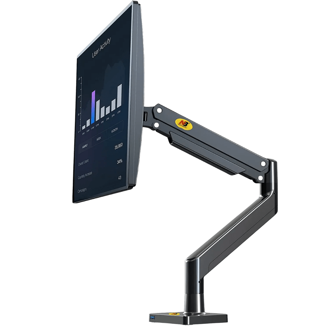 NB Gas Strut Monitor Desk Stand for 22" to 40" Displays – Black (G40) - Best Deal Office, TV, & Apple StoreLas_Vegas