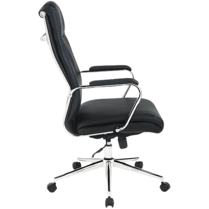 Office Star Pro-Line II Antimicrobial Dillon Black Executive Office Chair - Black - Best Deal Office, TV, & Apple StoreLas_Vegas
