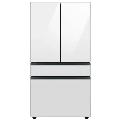 Samsung BESPOKE 29 cu. ft. 4 - Door French Door Smart Refrigerator with Beverage Center - White Glass (RF29BB860012) - Best Deal Office Furniture & Apple StoreLas_Vegas