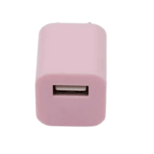 Single USB Wall Power Block for iPhone, Android, and Apple Accessories - Pink (T3 - 1000) - Best Deal Vegas Furniture & Apple StoreLas_Vegas