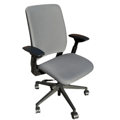 Steelcase Amia Ergonomic Office Chair (Gray Cloth/Black Frame) - Best Deal Vegas Las_Vegas