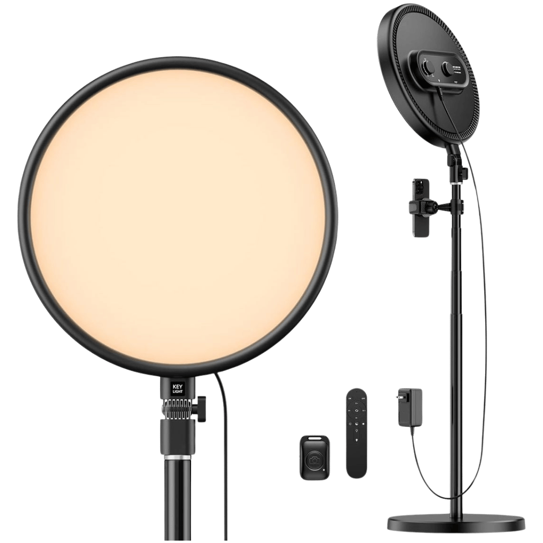 Weilisi 10" RGB LED Ring Light Kit with Stand - Best Deal Office Furniture & Apple StoreLas_Vegas